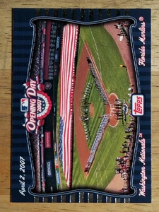 2007 Topps Opening Day Team vs Team #OD3 Florida Marlins/Washington Nationals - Picture 1 of 2
