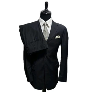 Brooks Brothers 2 Pc Suit Mens 40L Pants 32x32 Worsted Wool Classiz 3 Button USA - Picture 1 of 22