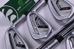 Ping i25 Irons / 6-PW+GW+SW / Red Dot / Stiff Flex Ping CFS Shafts - Picture 1 of 7
