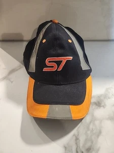 GORRA DE BÉISBOL FORD Collection ST Logo Negro Naranja Gris Correa Ajustable - Imagen 1 de 12
