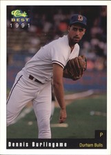 1991 Durham Bulls Classic/Best #7 Dennis Burlingame