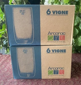 ARCOROC BNIB 12x Professional Vigne Highball Tumblers 33cl- France - Picture 1 of 7