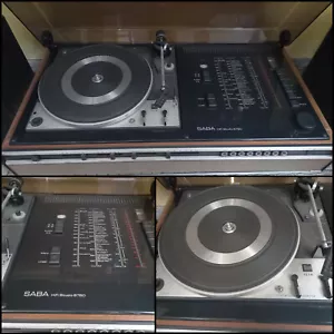 IMPIANTO COMPLETO SABA 8760 CON GIRADISCHI DUAL 1226 VINTAGE - Foto 1 di 1