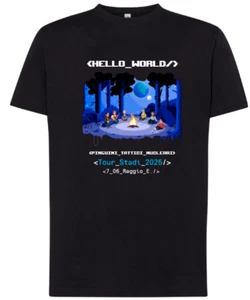 Tshirt PINGUINI TATTICI NUCLEARI Stadi 2025 concerto live musica idea regalo - Imagen 1 de 9