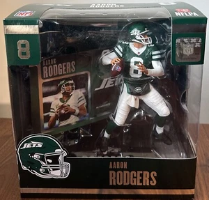 McFarlane Aaron Rodgers New York Jets NFL Legacy Figure New - Picture 1 of 3
