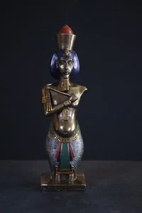 Ahkenaten moderne Statue Ägypten Pharao schöne Details Ehemann der Nofretete - Bild 1 von 6