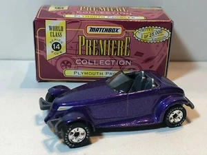 MATCHBOX MB34 PLYMOUTH PROWLER DARK METALLIC PURPLE PREMIERE COLLECTION - Picture 1 of 3