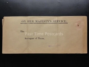 QV 1d Envelope Cover CHICHESTER SURVEYOR OF TAXES - On Her Majesty's Service - Picture 1 of 3