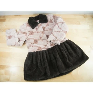 Chaqueta Abrigo de Invierno Mack and Company Urraca Piel Sintética Rosa Forrada de Gasa 6X - Imagen 1 de 7