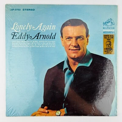 Eddy Arnold – Lonely Again Vinyl LP Record Album LSP-3753 - Image 1 of 2