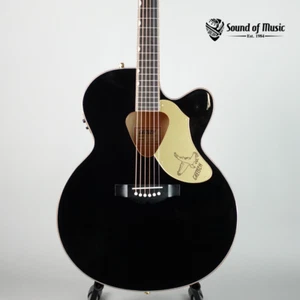 Gretsch G5022CBFE Rancher Falcon Jumbo Cutaway Acoustic/Electric - Black (Used) - Picture 1 of 11