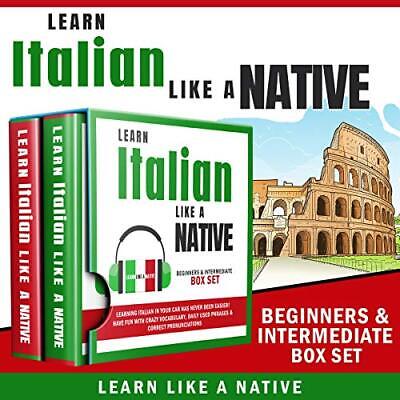 AUDIOBOOK Learn Italian Like A Native: Beginners & Intermediate Box Set By Le... • 8.99$