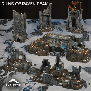 Ruins of Raven Peak - Fantasy LOTR Compatible con la Tierra Media - Imagen 1 de 10