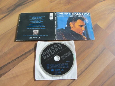 JOHNNY HALLYDAY Dans Un An Ou Un Jour 1992 FRANCE CD single - Image 1 of 3