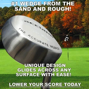 #1 SHORTGAME ACCLAIM ACCURATE WEAPON PGA SAND CUSTOM WEDGE MENS LADIES SENIOR - Picture 1 of 3