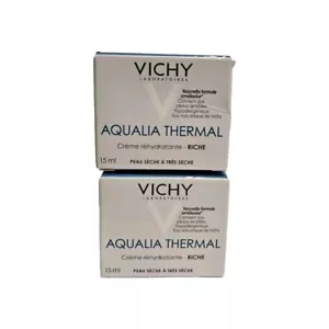 2 Vichy Aqualia Thermo Rehydratierende Creme reichhaltige trockene Haut 15 ml/0,51oz - Bild 1 von 1