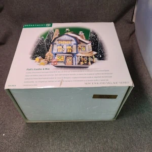 Velas y cera Department 56 New England Village Series Platt's nuevas en caja - Imagen 1 de 5