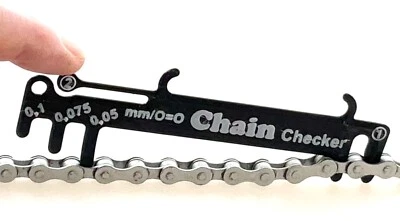 MARKENLOS NEU!! - Kettenverschleiß RICHTIG messen! - Messlehre Kettenmesslehre Caliber