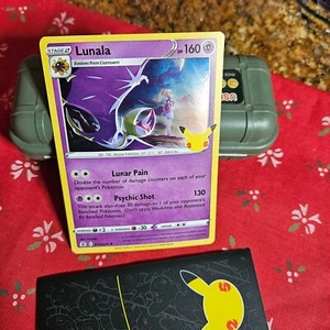 LUNALA 015/025 25TH CELEBRATIONS POKEMON (HOLO, NM) - Picture 1 of 2