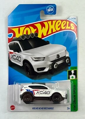 2024 Hot Wheels HW Green Speed 2/10 VOLVO XC40 RECHARGE White - Free Ship  T36 - Image 1 of 2