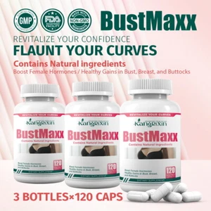 3X Brustvergrößerungskapseln, Brustgröße erhöhen Festigkeit Nahrungsergänzungsmittel - Bild 1 von 11