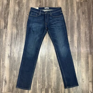 Abercrombie & Fitch Dark Wash Blue Stretch Super Skinny Jeans Men's 31x32 - Picture 1 of 9