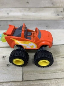 Blaze and The Monster Machines Blazing Speed Die Cast Red Truck Exhaust Flames - Picture 1 of 8