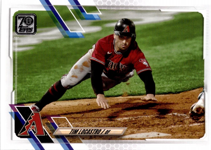 5 CARD LOT - 2021 Topps - Tim Locastro #585 (RC) - Image 1 of 2