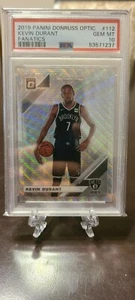 2019 Panini Donruss Optic Kevin Durant Fanatics PSA 10 Gem Mint #112 Low Pop - Bild 1 von 10