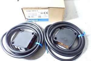 OMRON Photoelectric Sensor Receiver + Transmitter - 2M Leads E3JK-TR12-C 2M - Picture 1 of 4