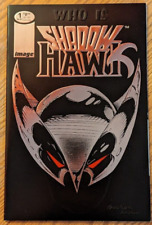 Shadowhawk 1 Jim Valentino 1992 First Print Foil embossed cover