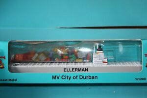 Ellerman Lines Container Ship Boxed City of Durban. P 622