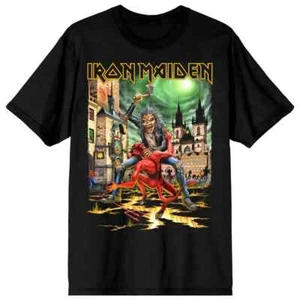 IRON MAIDEN Prague Tour 2025 T-Shirt Run For Your Lives Prag Original 25 World - Bild 1 von 2
