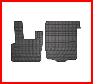 tappeti tappetini in gomma per daf CF 2002 camion autocarro 2 pezzi kit set univ - Foto 1 di 3