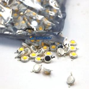 1W 3W 3000k 4000k 6000k 10000K 25000K 30000K High Power warm white/cool LED CHIP - Picture 1 of 8