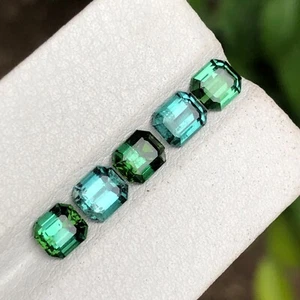 4,10 Ct Top Qualität Selten Blau & Grün Mix Lot Turmalin Lose Edelsteine Aus AF - Bild 1 von 15