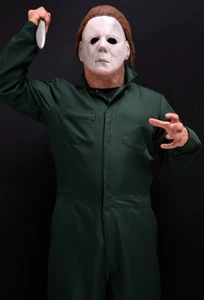 Licencia Halloween 2 Michael Myers Monos Verdes Disfraz Juegos con disfraces Horror - Imagen 1 de 1