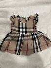 baby girl Burberry print dress and shoes