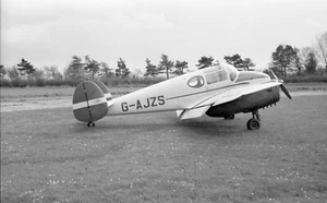 60X90MM ORIGINAL FLUGZEUG NEGATIV G-AJZS Miles M.65 Gemini 1A #5375 - Bild 1 von 1