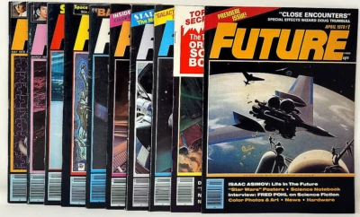 Future The Magazine of Science and Adventure 1978-79 Issues 1 2 3 4 5 6 7 8 9 10 Foto 1 de 4