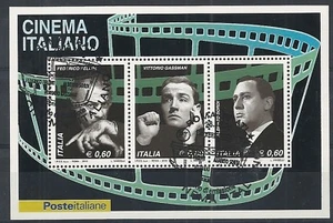 2010 ITALIA CINEMA ITALIANO ANNULLO FDC - Picture 1 of 1