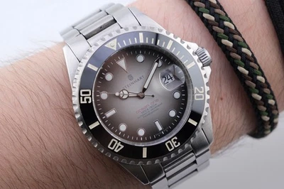 STEINHART Ocean One Premium Cerámica Negra - ETA2824-2 ¡Usado Funciona! Limited Foto 1 de 4