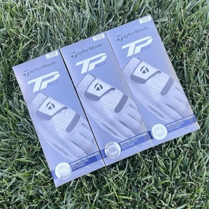 3 NEUE TaylorMade TP Flex Golfhandschuhe AAA Cabretta Leder Herren Medium LH - Bild 1 von 9