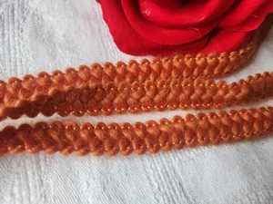 Galon vintage orange 5 mètres sur 1,4 cm  A5 - Picture 1 of 3