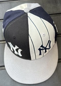 New Era New York Yankees Logo Pinwheel 59FIFTY Fitted Cap Size 6 3/4 - Picture 1 of 5