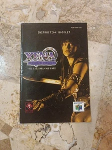 Manual Instruction Book XENA WARRIOR PRINCESS ✨Nintendo 64 N64➡️ SEE DISCOUNT - Picture 1 of 5