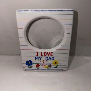 Vintage I Love My Dad Bilderrahmen 3,5 x 5 Zoll - Bild 1 von 3