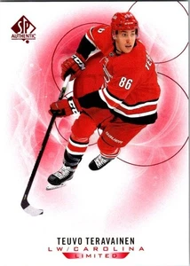 2020-21 SP Authentic Hockey Limited Red 59 Teuvo Teravainen Carolina Hurricanes - Picture 1 of 2