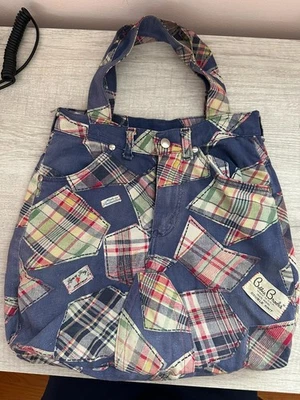 Винтажный 70-х Wrangler Jean сумочки ручной работы лоскутное одеяло - Изображение 1 из 4