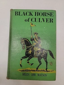 Black Horse of Culver Helen Orr Watson Vint 1950 Military Academy Indiana Book - Picture 1 of 9